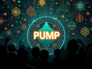 PUMP token launch on Solana blockchain with competitive crypto backdrop