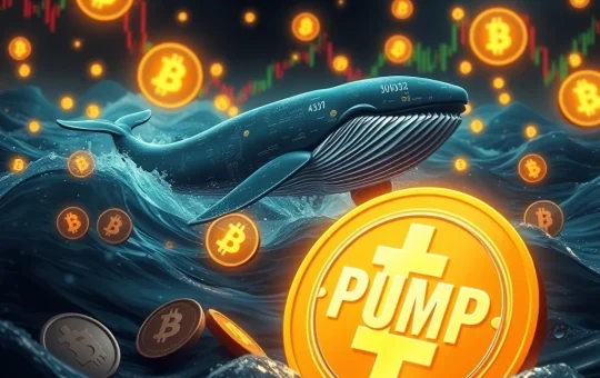 A crypto whale doubling down on PUMP meme coin amidst significant crypto losses, illustrating high-stakes investment and risk management challenges.