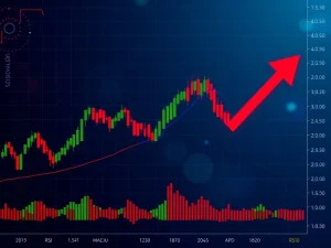 A cryptocurrency chart showing PUMP price consolidating, signaling a potential crypto breakout from its current trading range.