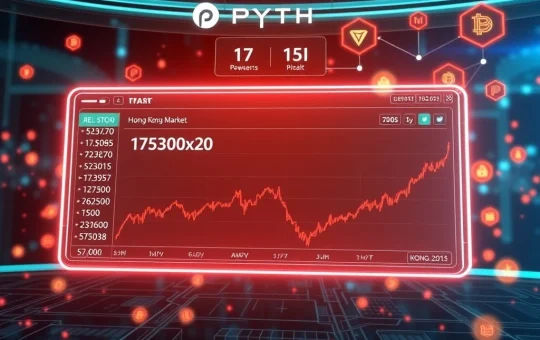 Pyth Network provides real-time on-chain data for Hong Kong stocks on blockchain