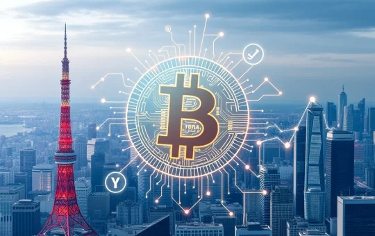 Quantum Solutions' strategic corporate Bitcoin investment for inflation hedging, symbolizing Japan's growing crypto adoption.