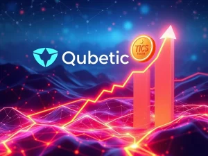 Qubetics airdrop and mainnet launch event driving TICS token growth and market optimism.