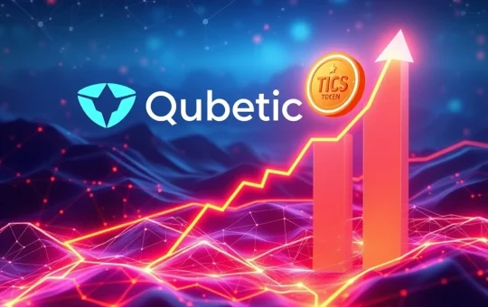 Qubetics airdrop and mainnet launch event driving TICS token growth and market optimism.