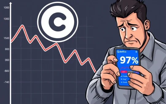 Qubetics Token price crash after airdrop failure