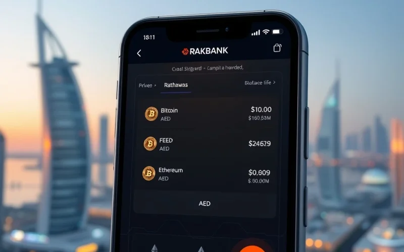 RAKBANK and Bitpanda launch UAE's first regulated Bitcoin and crypto trading platform in AED.