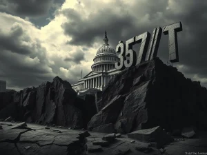 Ray Dalio's warning about the escalating US deficit and the looming threat of economic collapse.