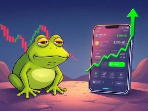 A visual representation of investors strategically shifting from PEPE's declining value to the promising growth of Remittix RTX, highlighting the demand for crypto utility projects.
