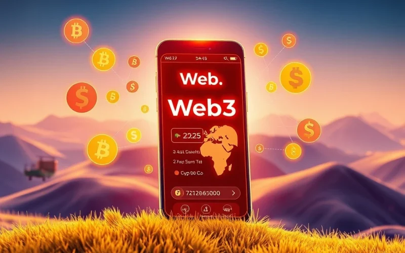 A visual representation of the Remittix Web3 Wallet bridging cryptocurrency with traditional finance, showcasing its innovative role in global remittances.
