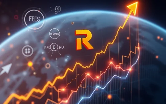 RESOLV token price chart showing an 11% surge, representing the impact of a protocol fee switch on its market cap.