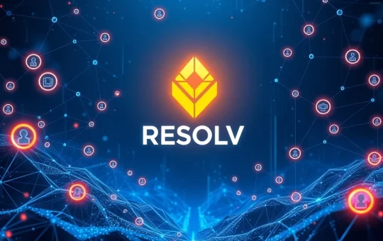 RESOLV cryptocurrency token surging amid blockchain and identity verification technology