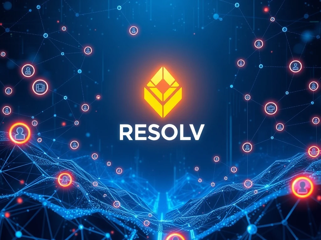 RESOLV cryptocurrency token surging amid blockchain and identity verification technology