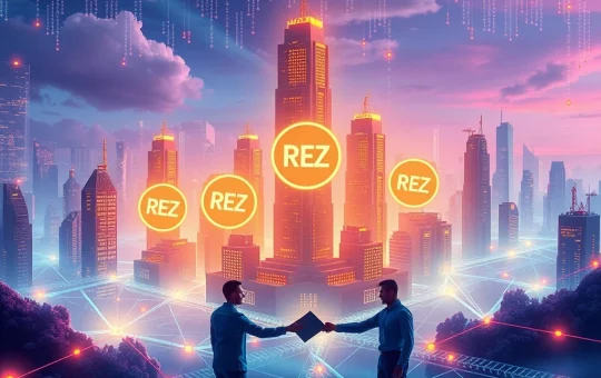 REZ DeFi token surges amid blockchain partnerships and ecosystem expansion