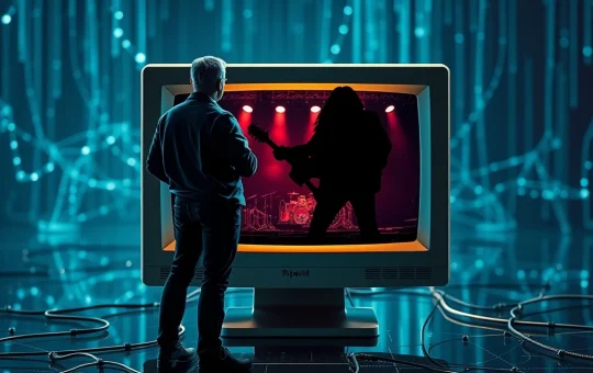 Ripple CTO David Schwartz reflecting on a past ethical lapse, juxtaposed with a vintage Ozzy Osbourne concert image, highlighting the intersection of tech, transparency, and past content decisions.