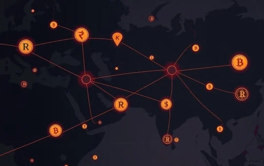 Visualizing Russian sanctions evasion through Kyrgyzstan's crypto infrastructure, highlighting illicit financial flows and the risks to global security.