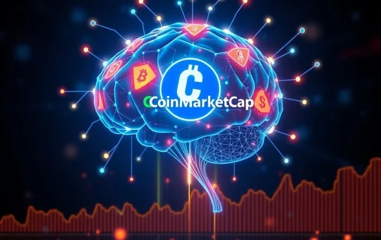 A visual representation of Ruvi AI's growth, showcasing the RUVI token's potential $1 valuation driven by its CoinMarketCap partnership and AI integration.