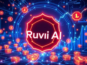 Ruvi AI cryptocurrency surges after CoinMarketCap listing with AI blockchain technology