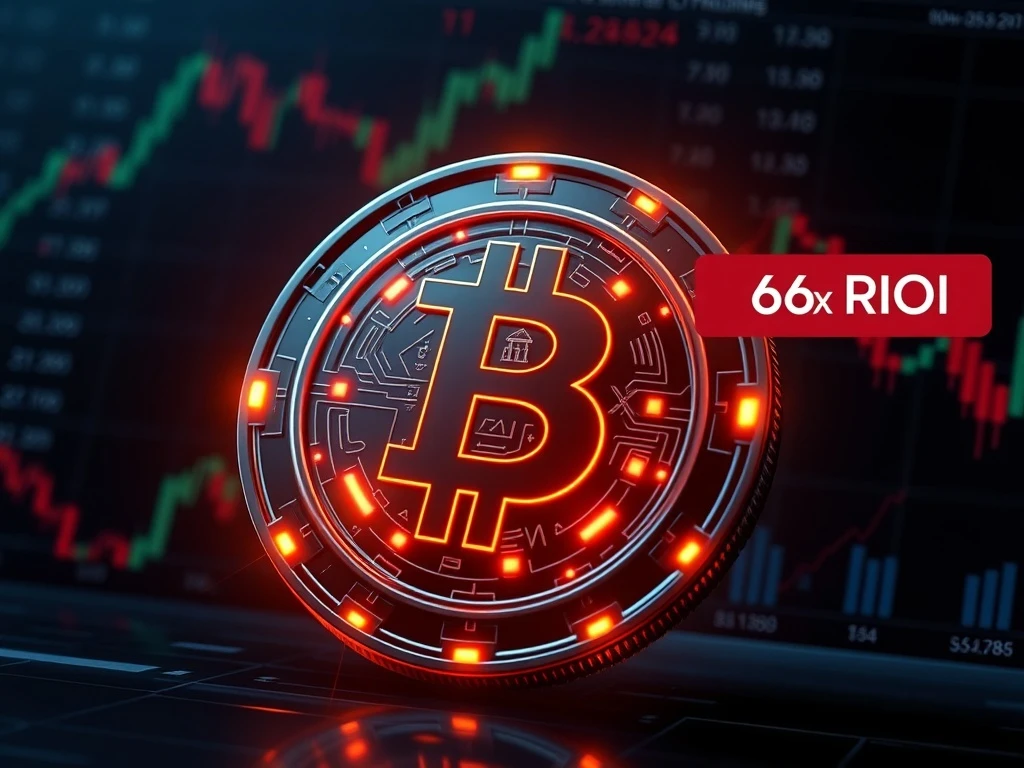 RUVI presale token with AI and blockchain technology showcasing 66x ROI potential