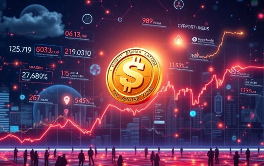Visualizing the dramatic SAHARA crypto price surge driven by major exchange listings and strong community growth.
