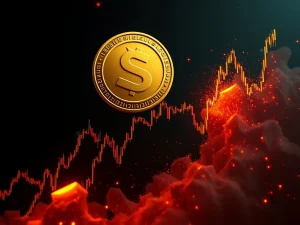 SAHARA cryptocurrency price surge graph showing extreme volatility