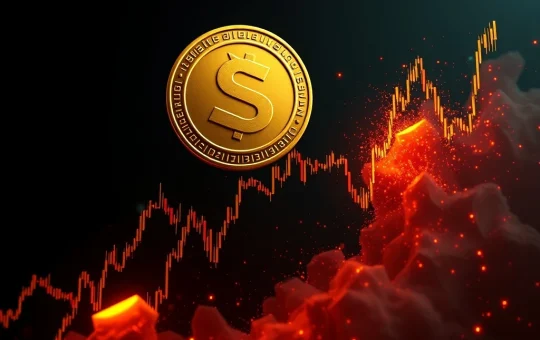 SAHARA cryptocurrency price surge graph showing extreme volatility