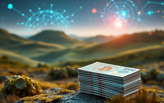 A visual representation of Satsuma Technology's strategic Bitcoin investment, merging AI and digital finance concepts.