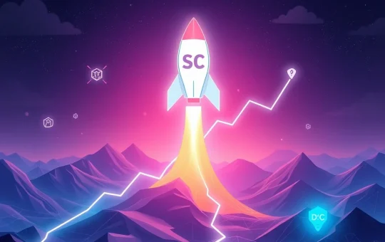 SC token's explosive growth driven by DeFi integration and cross-chain partnership