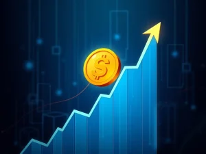 SC token logo surging on a graph amid regulatory and market developments