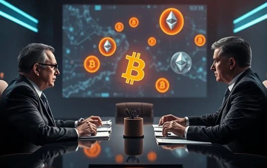 SEC and CFTC officials discussing crypto ETF approval for Bitcoin and Ethereum