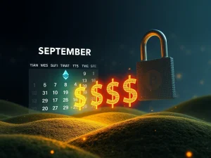 Crucial Crypto Token Unlocks: $4.5 Billion Supply Shift Looms in September