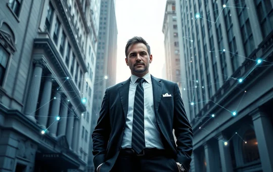 Joseph Chalom bridges traditional finance and blockchain, symbolizing a new era of institutional Ethereum adoption at SharpLink.