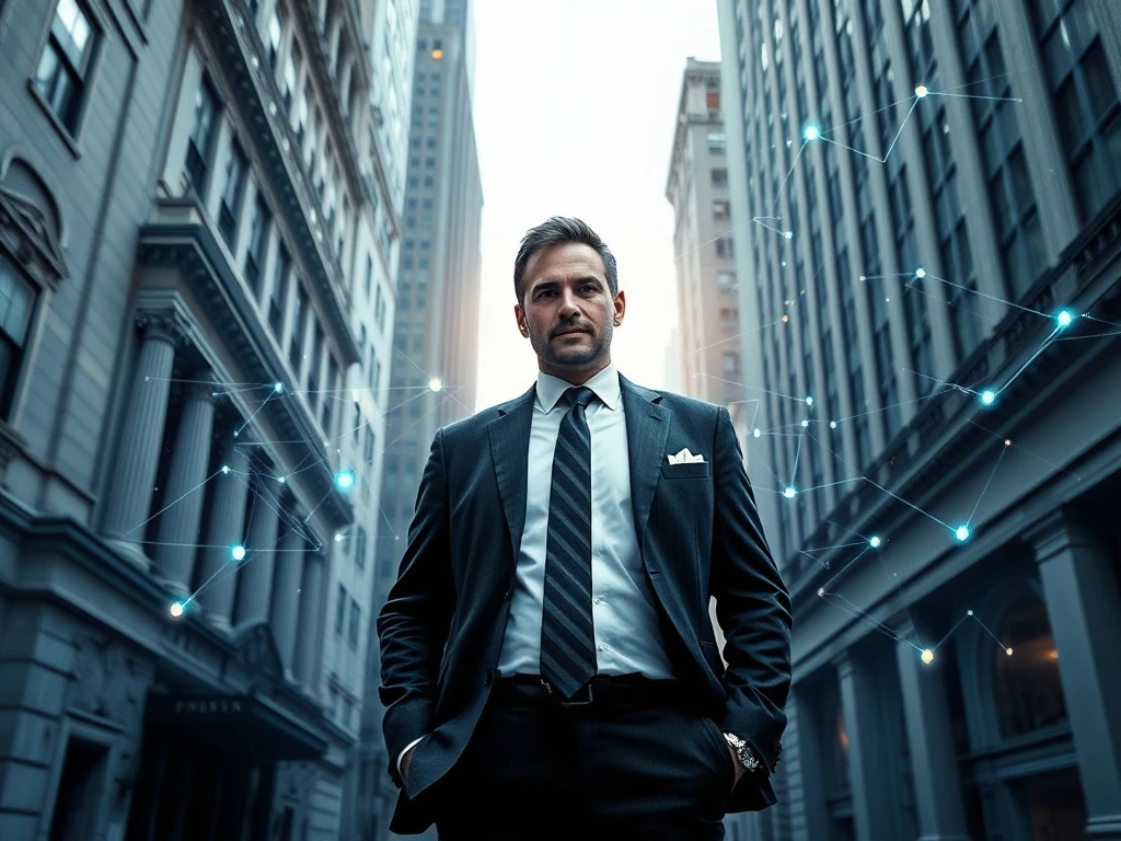 Joseph Chalom bridges traditional finance and blockchain, symbolizing a new era of institutional Ethereum adoption at SharpLink.