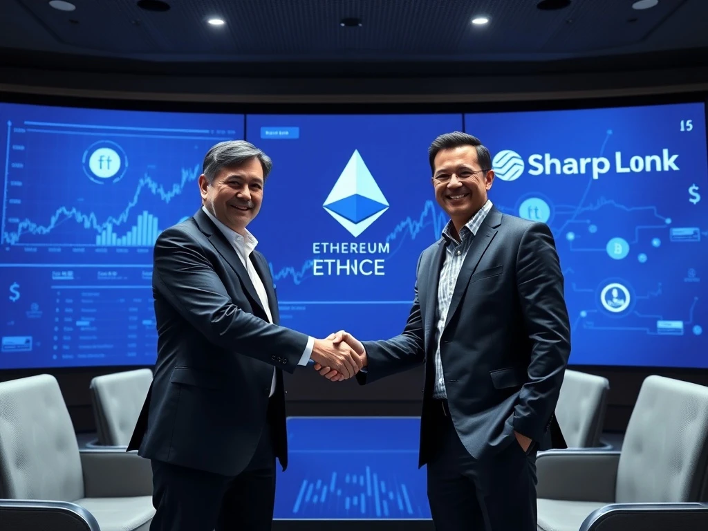 Joseph Chalom, former BlackRock executive, joins SharpLink to lead its Ethereum treasury management strategy.