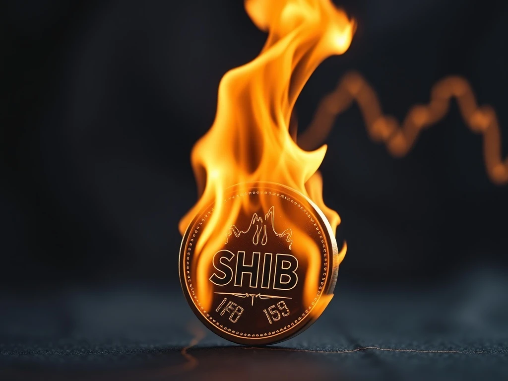 Shiba Inu token burns surge while price declines sharply