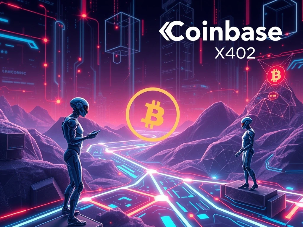 Shinkai onchain AI agents integrating USDC and Coinbase x402 for decentralized tasks