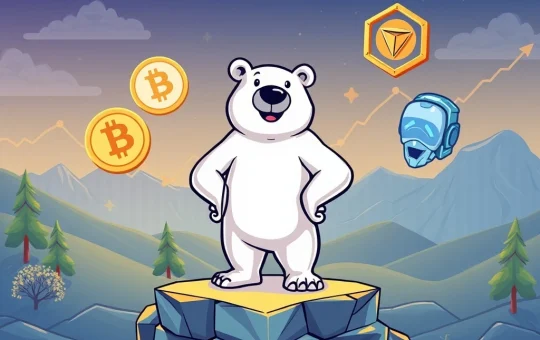 An exciting visual representing Arctic Pablo Coin's explosive growth, Bonk's community strength, and Turbo Crypto's unique AI appeal within the dynamic Solana News Today market.