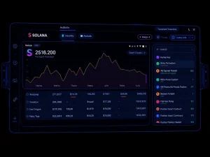 Solana blockchain explorer interface showing transaction details for on-chain due diligence