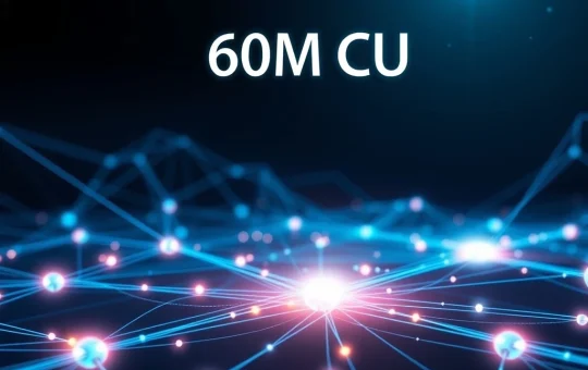 Visualizing Solana's network expansion as its Compute Units capacity increases, enhancing blockchain scalability.