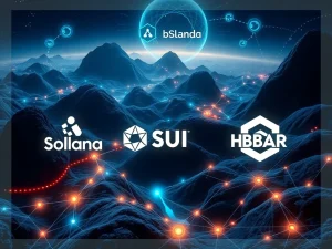 Solana and Cold Wallet leading crypto utility surge with SUI and HBAR