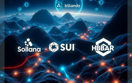 Solana and Cold Wallet leading crypto utility surge with SUI and HBAR