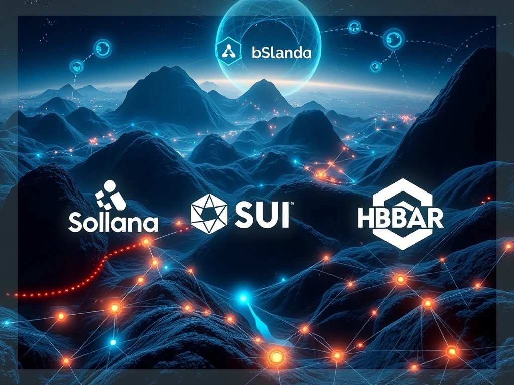Solana and Cold Wallet leading crypto utility surge with SUI and HBAR