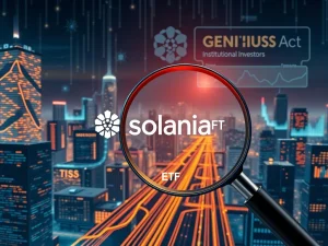 The GENIUS Act accelerating institutional capital into Solana DeFi ETFs, showing a clear path for new crypto investment opportunities.