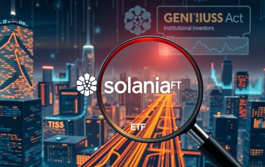 The GENIUS Act accelerating institutional capital into Solana DeFi ETFs, showing a clear path for new crypto investment opportunities.
