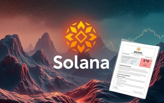 Solana ETF approval process with Grayscale and VanEck filings