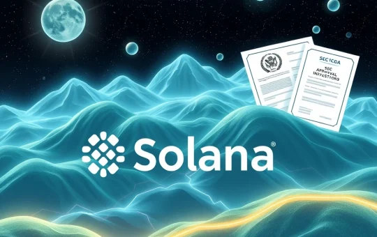 Solana ETF application submitted to SEC with institutional support