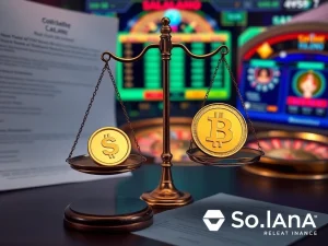 Legal documents and crypto symbols illustrate the Solana lawsuit against Pump.fun.