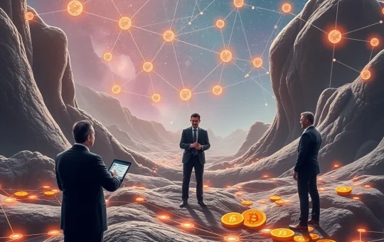 Institutional investors discussing Solana liquid staking ETPs with SEC officials