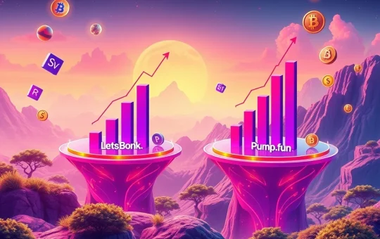 Solana Memecoin Launchpad LetsBonk Unleashes Historic Revenue Flip Over Pump.fun
