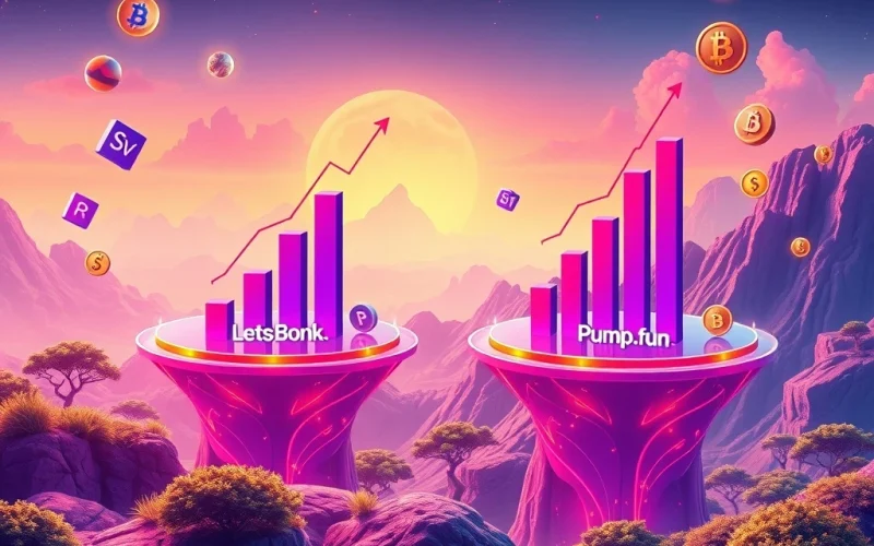 Solana Memecoin Launchpad LetsBonk Unleashes Historic Revenue Flip Over Pump.fun