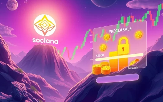 A visual representation of Solana's potential price surge towards $300, alongside Mutuum Finance's successful presale progress, highlighting their impact on the crypto market.