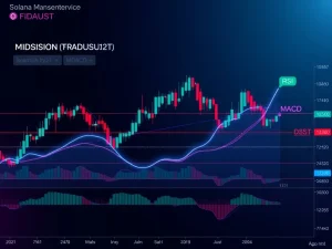 Solana Name Service (FIDAUSDT) price chart showing bearish trend and key support levels